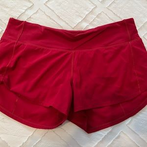 Lululemon Speed Up Short 2.5 Size 6